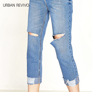 URBAN REVIVO WG20S8GF2001 女士牛仔裤