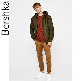 Bershka 06370138505 男士连帽飞行员夹克