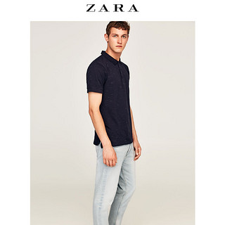 ZARA 00495310401 男士网眼布POLO衫 