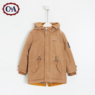 C&A  CA200198378 男童标语抽绳棉服