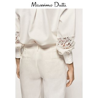 Massimo Dutti 05021953712 女士亚麻休闲长裤