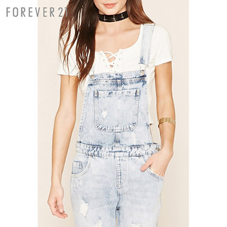 FOREVER 21 女款背带长裤 