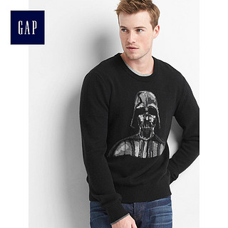 Gap×Star Wars 星球大战合作系列 黑武士 羊毛混纺针织衫