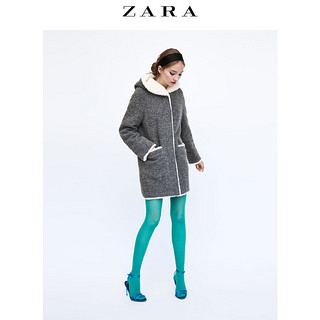 ZARA TRF 01255214811 女士羊毛混纺大衣