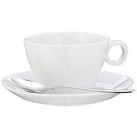 WMF 福腾宝 BARISTA系列 陶瓷卡布奇洛杯带匙