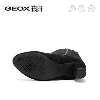 GEOX 健乐士 D44L1E 女士高筒靴