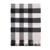 BURBERRY 博柏利 40310451 经典格纹 大号羊绒围巾