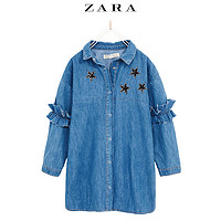 ZARA 04676716400 星星图案牛仔衬衫