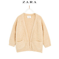 ZARA 04127559942 女童毛圈线长外套