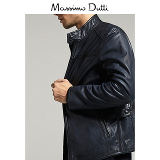 Massimo Dutti 03303203400 男士羊皮夹克