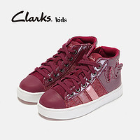 Clarks 女童高帮休闲鞋