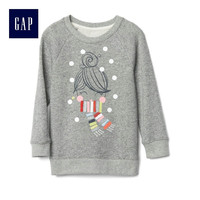Gap 盖璞 329470 儿童印花插肩卫衣