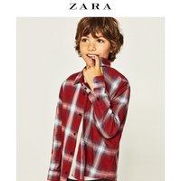 ZARA 童装 03182766600 男童格子衬衫