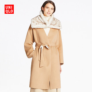 UNIQLO 优衣库 400734 女士双面呢大衣