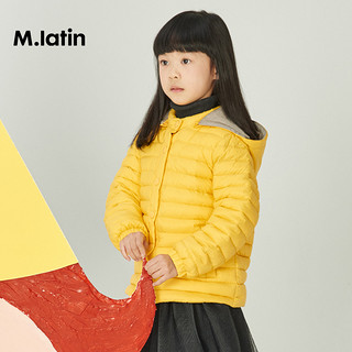 M.Latin 马拉丁 儿童羽绒服 中黄色