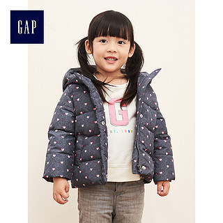 Gap 盖璞 女婴幼童 波点印花羽绒服