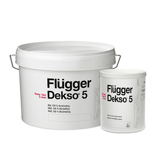 Flügger 福乐阁 Dekso5 北欧之钻墙面漆（黑板漆）