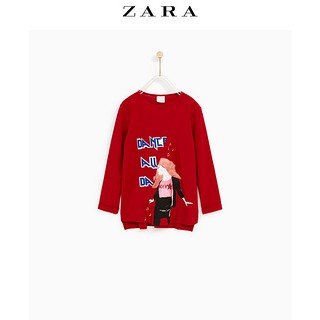 ZARA 05048132600 玩偶图案 儿童T恤 