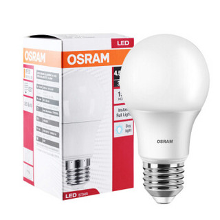 OSRAM 欧司朗 E27 LED磨砂球泡 4.5W 10只