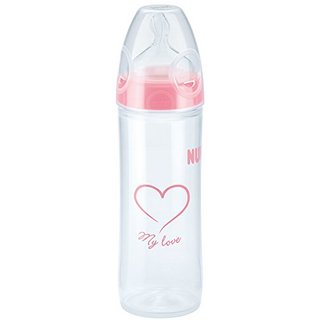 NUK 纤巧宽口 PP奶瓶  250ml *3+NUK 特柔婴儿湿巾 10片装