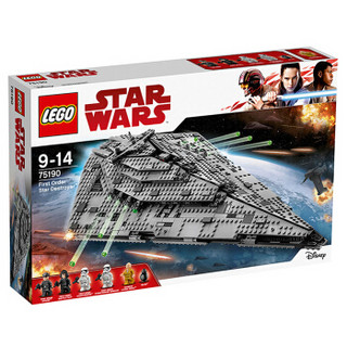 LEGO 乐高 Star Wars 星球大战系列 75190 第一秩序 歼星舰