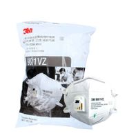 3m 9001VZ 针织耳带式 呼吸阀口罩 25只装