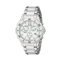 CITIZEN 西铁城 光动能腕表系列 FB1230-50A 35mm 女士光动能手表 白盘 白色陶瓷间不锈钢表带 圆形