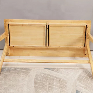 夏树 HY001 实木带抽屉书桌 1.2m+牛角椅