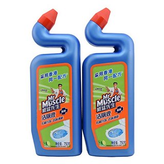 MrMuscle 威猛先生 厨厕清洁升级组合10件套 (油污净500ml*6瓶+洁厕液750ml*4瓶)