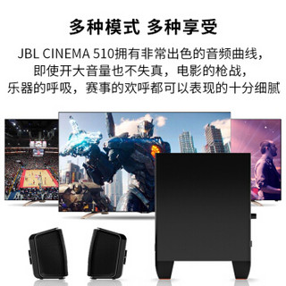 JBL CINEMA 510 CN 5.1声道 家庭影院套装 + 天龙 X520 功放机