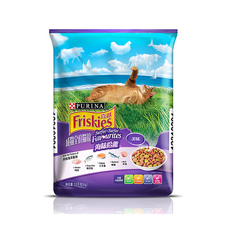 Friskies 喜跃 肉和海洋鱼味 成猫猫粮 10kg