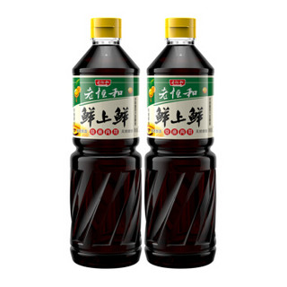 老恒和 鲜上鲜 黄豆酱油 1000ml 2瓶装