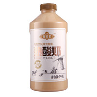 额格勒 乌克兰风味 原味发酵熟酸奶1kg+额格勒 浓缩酸牛奶 1kg