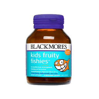  BLACKMORES 澳佳宝 儿童果味鱼油 30粒 2瓶装