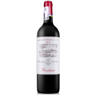 法国进口红酒 拉菲(LAFITE)尚品波尔多干红葡萄酒 整箱装 750ml*6瓶(ASC)