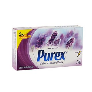 Purex 普雷克斯 衣物柔软香水纸 (薰衣草) 40抽