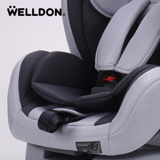 Welldon 惠尔顿 全能宝 BS07 儿童安全座椅 9个月-12岁 银盔