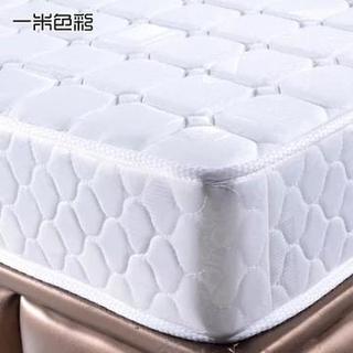  一米色彩 软硬两用 椰棕弹簧床垫  弹簧床垫、椰棕床垫 1800*2000*220毫米 20-25cm（含） 软硬双面 白色