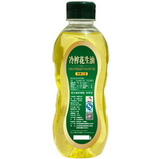 美临 冷榨花生油 400ml*2瓶