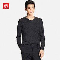 UNIQLO 优衣库 185113 男士V领针织衫