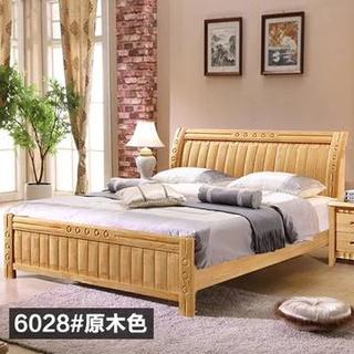 QIANDUODUO 千多多 全实木双人床 1.5*1.9米