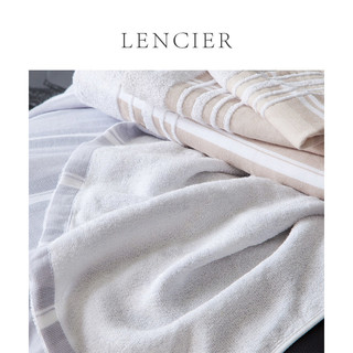 LENCIER 兰叙 棉麻混纺吸水浴巾