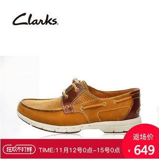 Clarks Unnautical Sea 男士休闲鞋