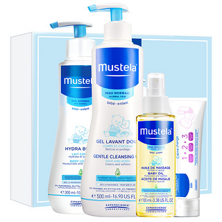  mustela 妙思乐 婴儿洗护四件套