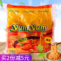 yumyum 养养 冬阴功方便面 酸辣虾味 70g*10包