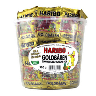  HARIBO 哈瑞宝 迷你小熊软糖 1桶