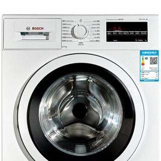 BOSCH 博世 4系 XQG62-WLK202C01W 滚筒洗衣机 6.2kg 白色