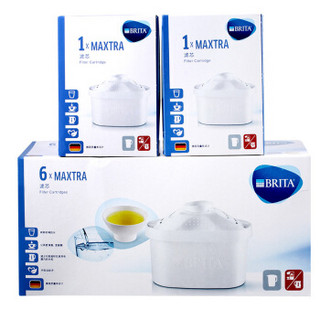 BRITA 碧然德 Maxtra 净水壶二代滤芯*8