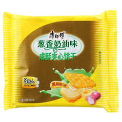 康师傅 饼干 (240g、咸酥葱香奶油口味)