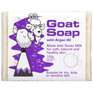billie goat soap 比利山羊奶 Goat Soap 山羊奶皂 手工香皂 摩洛哥坚果味 100g